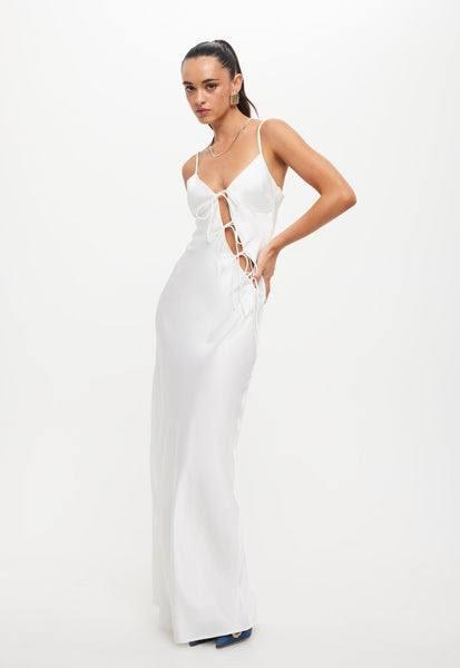 About A Girl Maxi - Porcelain - XXS - Women's Women's Dresses - Lioness Fashion | AfterPay Available