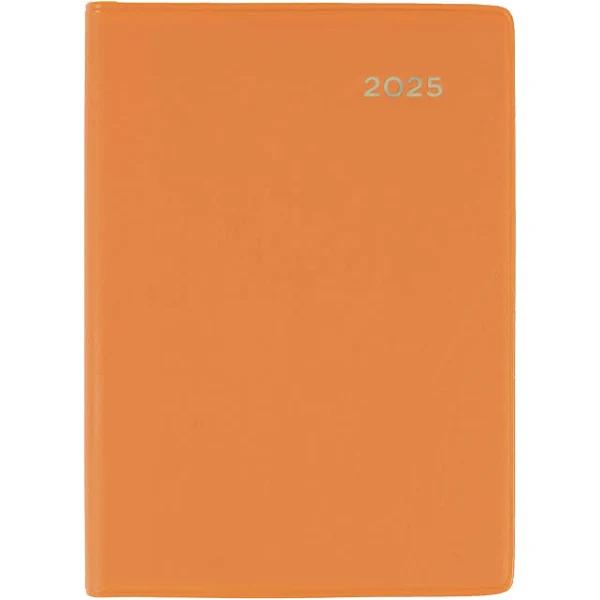 Collins Belmont A7 Week to View 2025 Pocket Diary - Orange