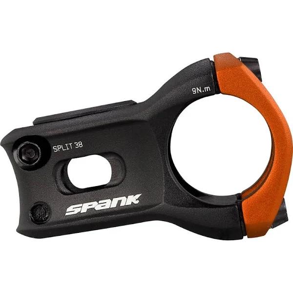 Spank Split Stem - Black/Orange