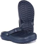 Crocs Classic Lined Clog - Kids' Navy/Charcoal, 2.0