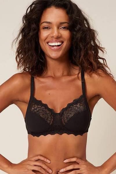 Simone Perele Caresse Soft Cup Wirefree Bra 10/85B / Black