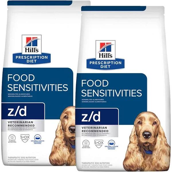 22.6kg ZD Skin Food Sensitivities Hills Prescription Diet Dry Dog Food by Budget Pet Products