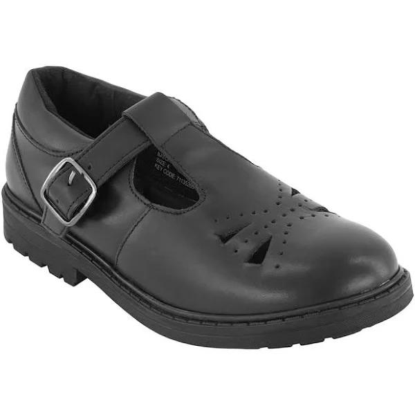 Kmart Senior T-Bar School Shoes - Black Size: 13 Snr