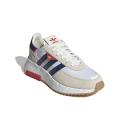 Adidas Originals White & Gray Retropy F2 Sneakers