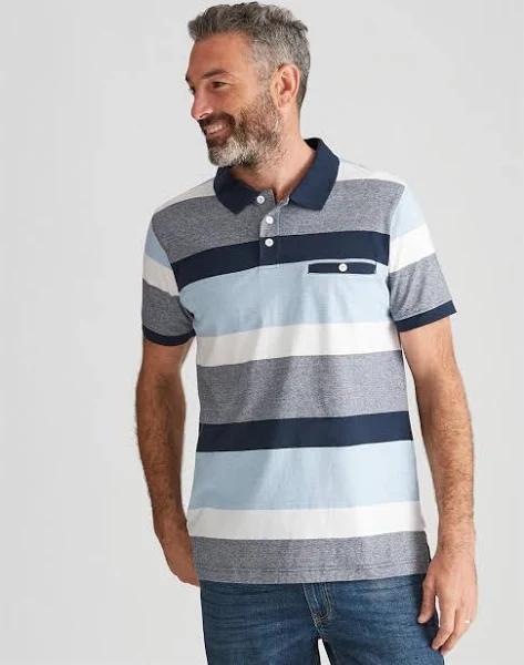 Rivers - Stripe Jersey Polo