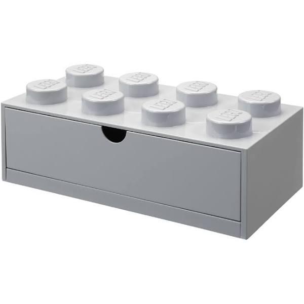 LEGO 40211740 Desk Drawer 8 Knobs, Grey