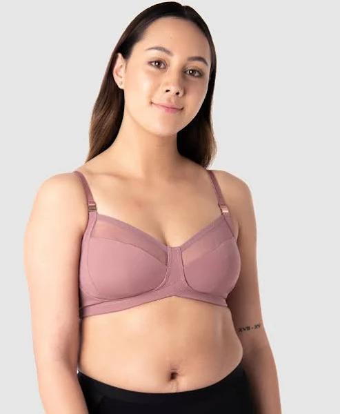 Lunar Eclipse Nursing Bra Wire Free 20 / GG / Antique Rose