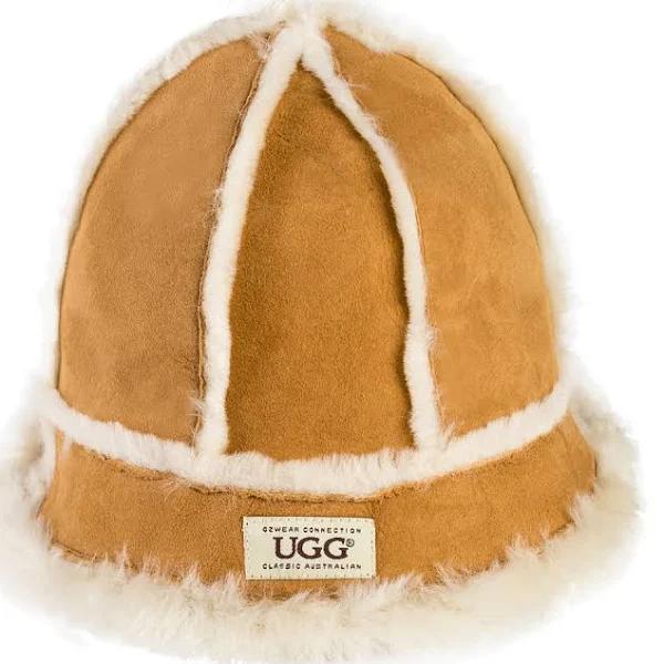 UGG 6 Piece Bucket Hat Chestnut / S-M