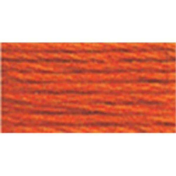 DMC Pearl Cotton Skein Size 3 16.4yd Medium Burnt Orange