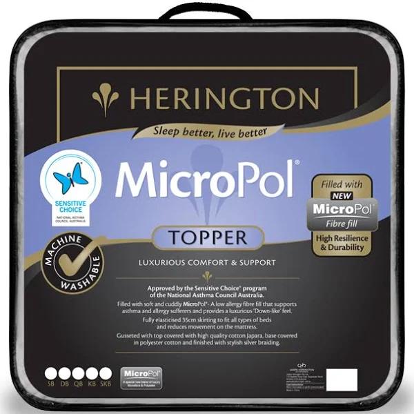 Herington MicroPol Topper Queen