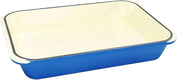 Chasseur Rectangular Roasting Pan, 40 x 26 cm, Sky Blue