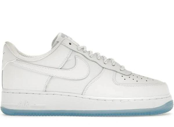 Nike Air Force 1 Low '07 White Ice Blue Sole