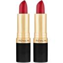 2 x Revlon Super Lustrous Lipstick 4.2g - 740 Certainly Red