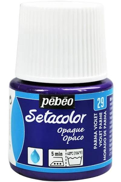 Pebeo Setacolor Opaque Fabric Paint 45ml Parma Violet