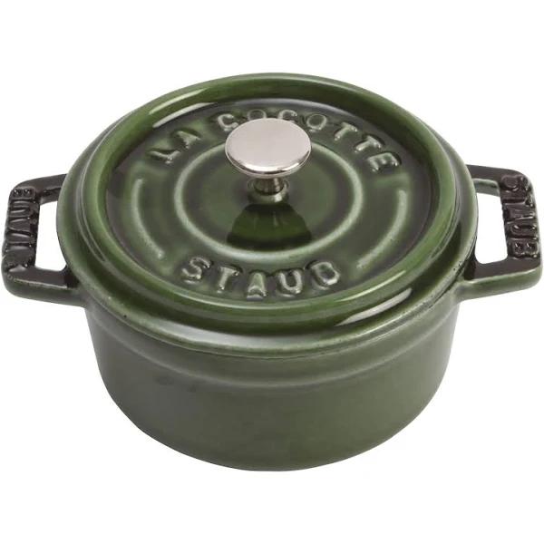 Staub - Round Mini Cocotte - 10cm Basil Green