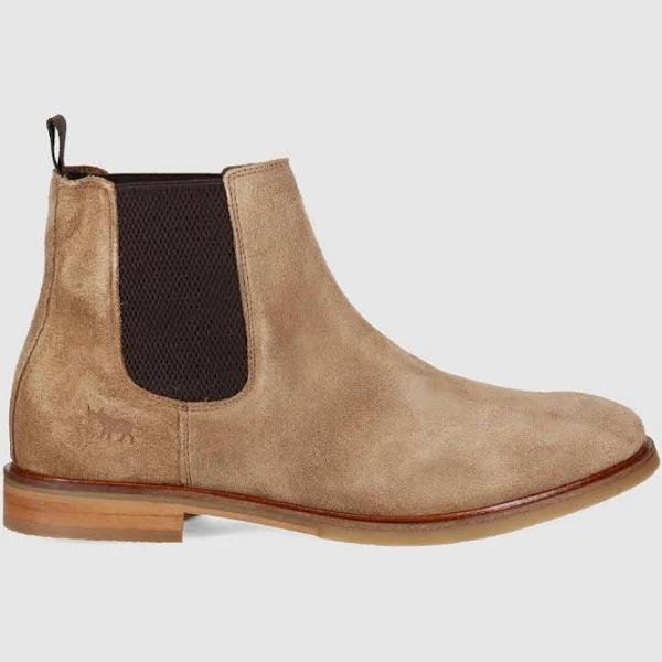 Wild Rhino Richmond Boot in Beige Suede Beige 41