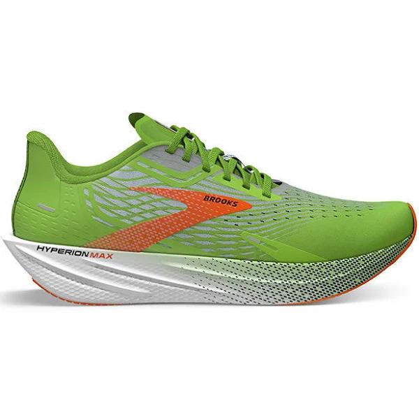 Brooks Hyperion Max Men's Green GECKO/RED ORG/WHITE