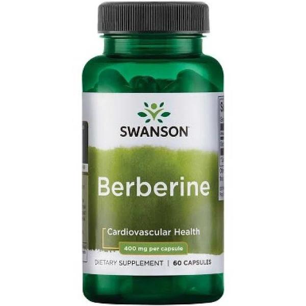 Swanson Berberine 400 MG 60 Capsules