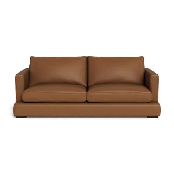 Long Island Leather Sofa Tan by Freedom