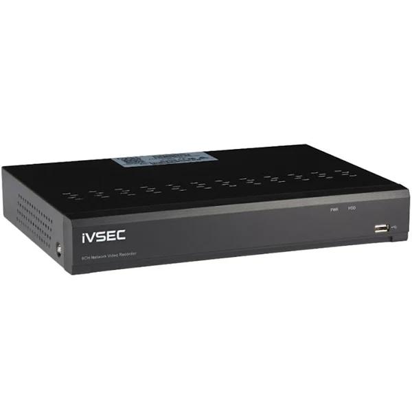 IVSEC 8 Channel NVR 2TB - AfterPay & zipPay Available