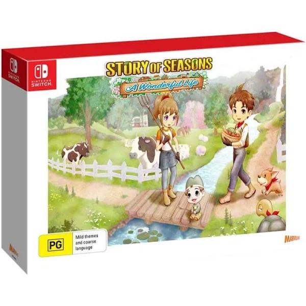 Story of Seasons: A Wonderful Life Limited Edition (Switch)