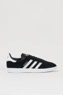 adidas-Gazelle Shoes-Women-Core Black / Silver Metallic / Cloud White-6.5