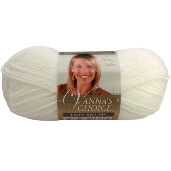 Lion Brand Vanna's Choice Yarn-White