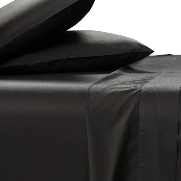 Silky Soft 100% Bamboo Sheet Set - Black - Queen