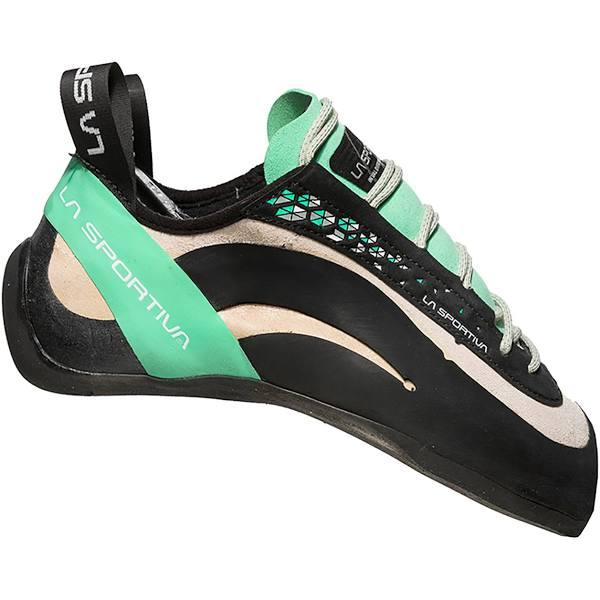 La Sportiva Miura Climbing Shoes White Green Women - 39.5