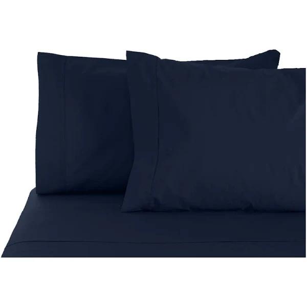 Jenny Mclean La Via 400 Thread Count Cotton Sheet Set, Mega King / Navy