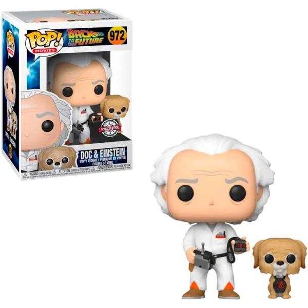 Back To The Future - Doc With Einstein (Pop! Vinyl)