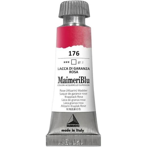 Maimeri Blu W/C 12ml 176 Rose (Alizarin) Madder