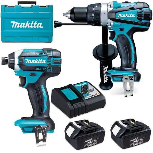 Makita - 18V 3.0Ah 2 Piece Combo Kit - DLX2145