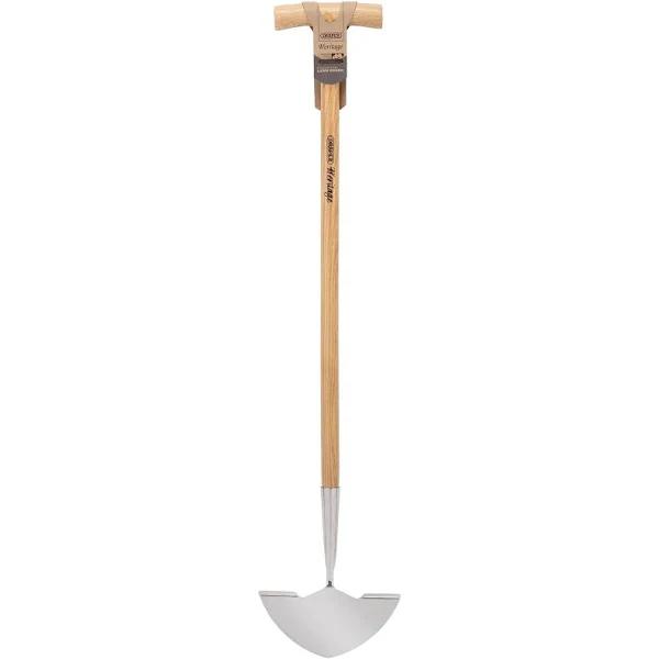 Draper Heritage Stainless Steel Lawn Edger with Ash Handle