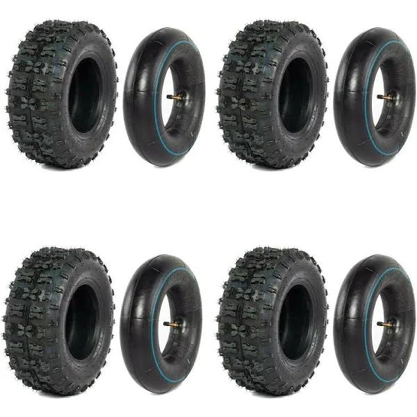 4pcs 13x5.00-6" Tyre & Tube For ATV Quad Bike Gokart Scooter Mini Buggy Mower