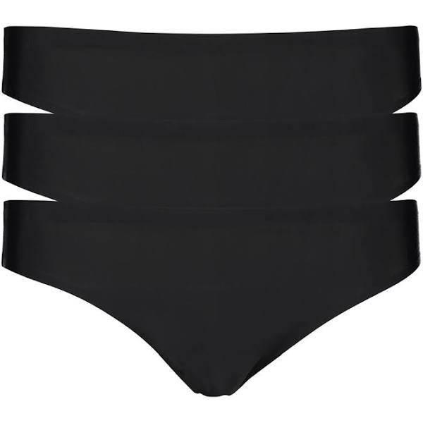 Kmart 3 Pack Outta-Sight Bikini Briefs-Black Size: 8