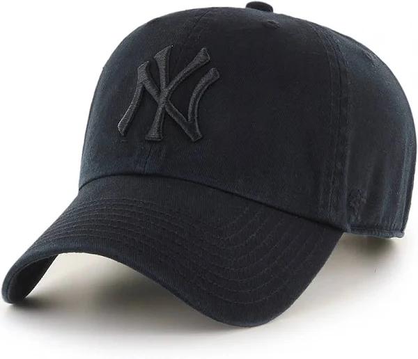 MLB New York Yankees Men's '47 Brand Clean Up Cap, Natural, One-Size