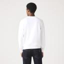 Lacoste Men's Classic Fit Crew Neck Fleece Sweatshirt White Size L