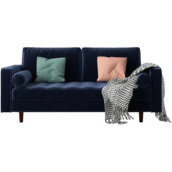 Luxo Furniture Sollia 3 Seater Velvet Sofa