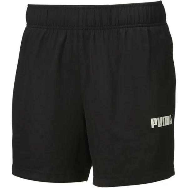 Essentials Men's Woven Shorts in Black, Size 2XL, Polyester by Puma