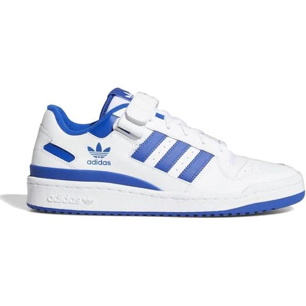 adidas-Forum Low Shoes-Men-Cloud White / Cloud White / Royal Blue-14