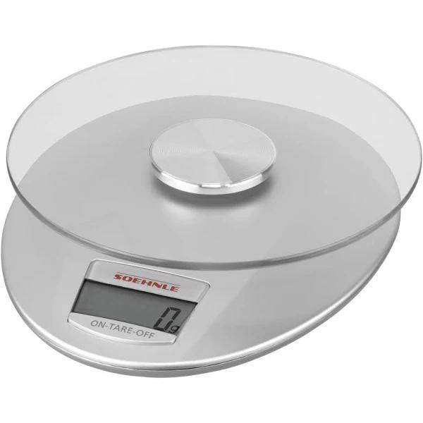 Soehnle Roma Digital Kitchen Scale 5kg Silver