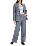 David Lawrence malabar Linen Blazer in Chambray Blue 6