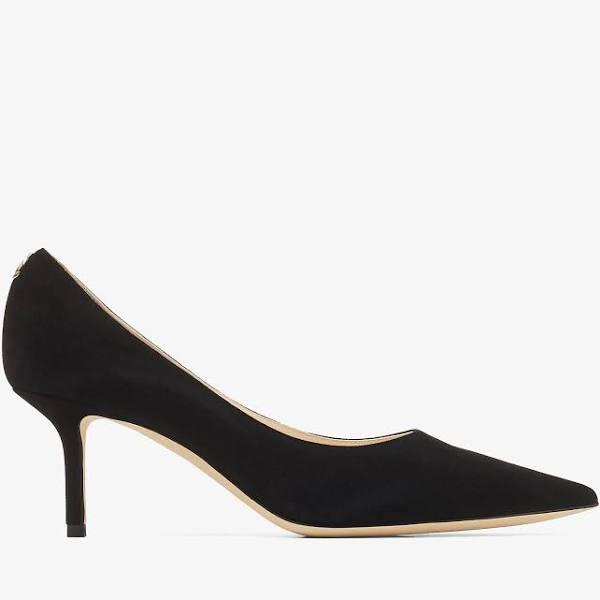 Jimmy Choo Love 65 Suede Pumps - Black - 34