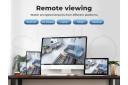 Wireless Security Camera System Set Wifi 1080p Home CCTV Outdoor Night MonitorX4