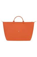 Longchamp Women's Large Le Pliage Green Travel Bag Carrot