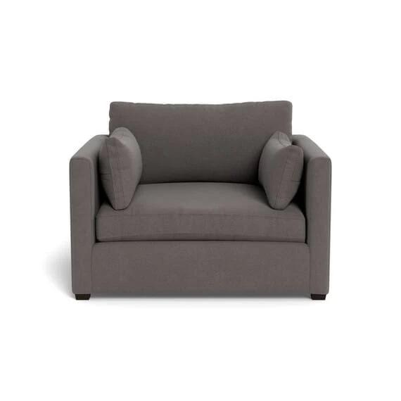 MOMBA Fabric Armchair Graphite by Freedom