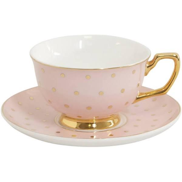 Cristina Re Polka Teacup Blush & Gold