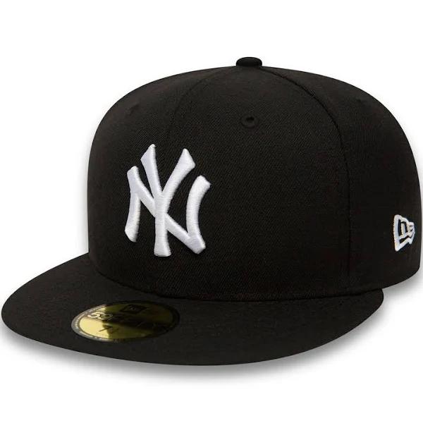 New Era MLB New York Yankees 59FIFTY Fitted Cap - Black/White