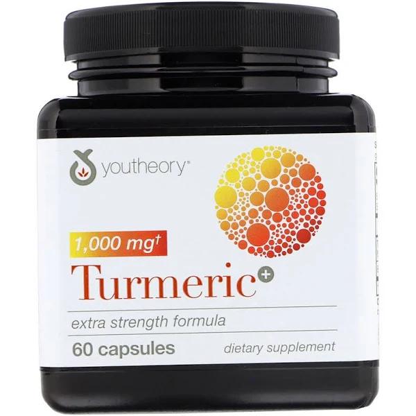 Youtheory Turmeric - Extra Strength Formula 60 Caps